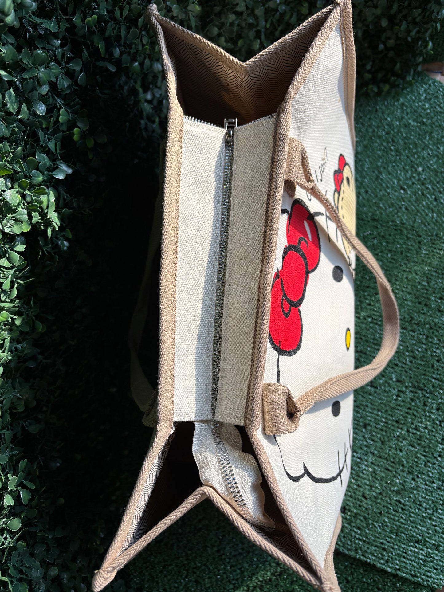 Tote Bag Hello Kitty with bear love